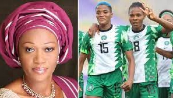 First Lady tasks Super Falcons to win World Cup
